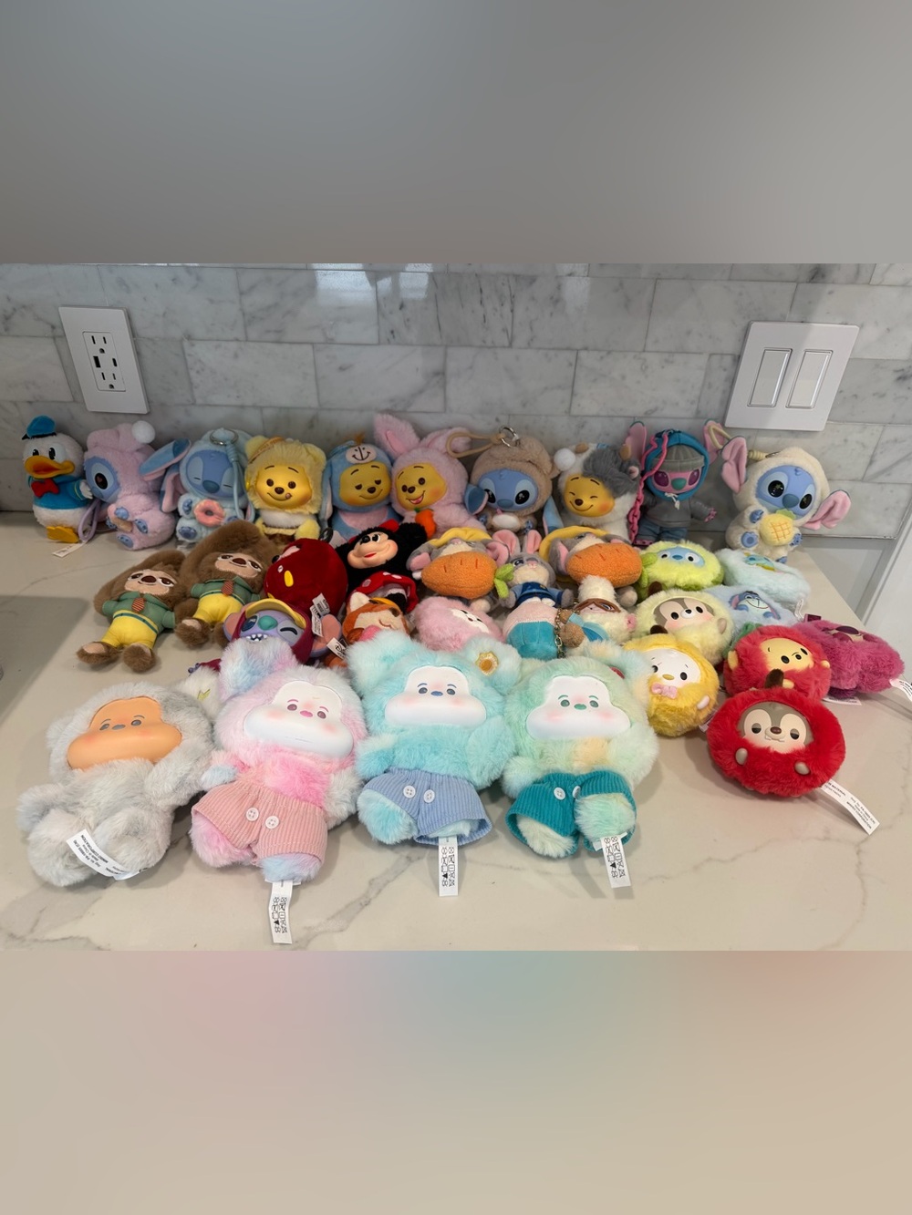 Pastel Cloud Plush Toy - Multicolor Cozy Companion